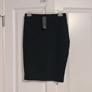 BNWT Lulus Black Pencil Skirt Size Small